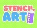 Jogo Cor da arte do estêncil  online