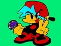Jogo Livro para Colorir de Funkin de Sexta à Noite  online