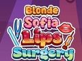 Jogo Sofia loira: cirurgia de lábios  online