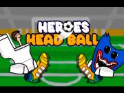 Jogo Bola de cabeça de heróis  online