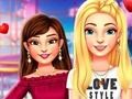 Jogo Look de primeiro encontro da escola secundária de BFFs  online