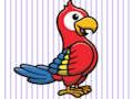 Jogo Papagaio colorido  online