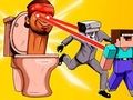 Jogo Skibidi Toilet e sobreviventes de Nubik  online