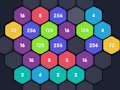 Jogo Combinação de bloco de quebra-cabeça Hexa 2048  online