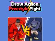 Jogo Desenho de ação: luta livre  online