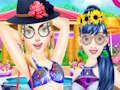 Jogo Moda para uma festa na piscina de verão  online