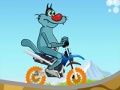 Jogo Oggy e a bicicleta de baratas  online
