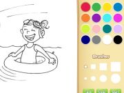 Jogo Livro de coloração de verão para crianças online