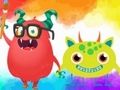 Jogo Livro para colorir: Monstro 2  online