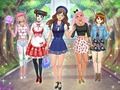 Jogo Vestir anime do ensino médio  online