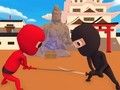 Jogo Stickman Ninja Caminho do Shinobi  online