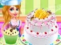 Jogo Padaria de bolo de boneca  online