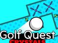 Jogo Missão de golfe: cristais  online