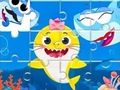 Jogo Quebra-cabeça: Bebê Tubarão  online