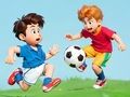 Jogo Livro para colorir: chutar bola  online