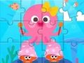 Jogo Quebra-cabeça: polvo fofo  online