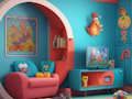 Jogo Fuja da Casa Rosa e Azul  online