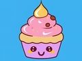 Jogo Livro para Colorir: Bolinho  online
