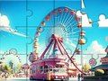 Jogo Quebra-cabeça: parque de diversões  online