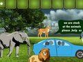 Jogo Fuga em família de animais perigosos  online