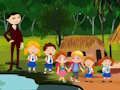 Jogo Fuga da excursão para crianças em idade escolar  online
