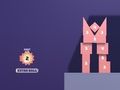 Jogo Blocos irritados  online
