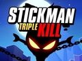 Jogo Stickman tripla morte  online
