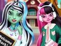 Jogo Meninas Monstros de Volta às Aulas  online