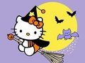 Jogo Livro para colorir: Kitty Halloween  online