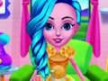 Jogo Salão de spa de cabelo princesa  online