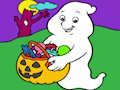Jogo Livro para colorir de Halloween  online