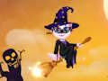 Jogo Garota gato se preparando para o Halloween  online