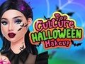 Jogo Maquiagem de Halloween da cultura pop  online