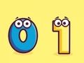 Jogo Livro para colorir: Número 0-1  online