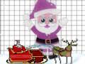 Jogo Papai Noel para colorir fácil  online