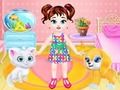 Jogo Dia de cuidados com animais de estimação do bebê Taylor  online