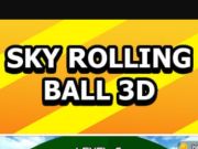 Jogo Sky Stunts rolando bola 3D  online