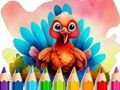Jogo Livro para colorir: Feliz Dia de Ação de Graças  online