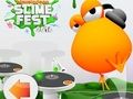 Jogo Nickelodeon Slime Fest: pule o ritmo  online