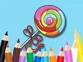 Jogo Livro para colorir: Pirulito  online