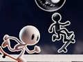 Jogo Stickman preto e branco  online