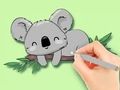Jogo Livro para colorir: dois coalas  online