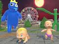 Jogo Esconda o monstro amarelo sobrevivente  online