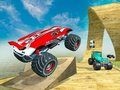 Jogo Corrida de Monster Truck Mega Rampa  online