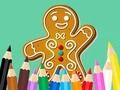 Jogo Livro para colorir: biscoitos de gengibre  online