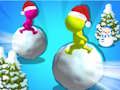 Jogo Arena de bolas de neve de Natal  online