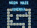 Jogo Controle de labirinto de néon  online