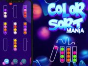 Jogo Mania de classificação de cores  online