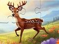 Jogo Quebra-cabeça: Veado Correndo  online