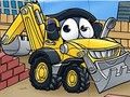 Jogo Quebra-cabeça: construção de escavadeira  online